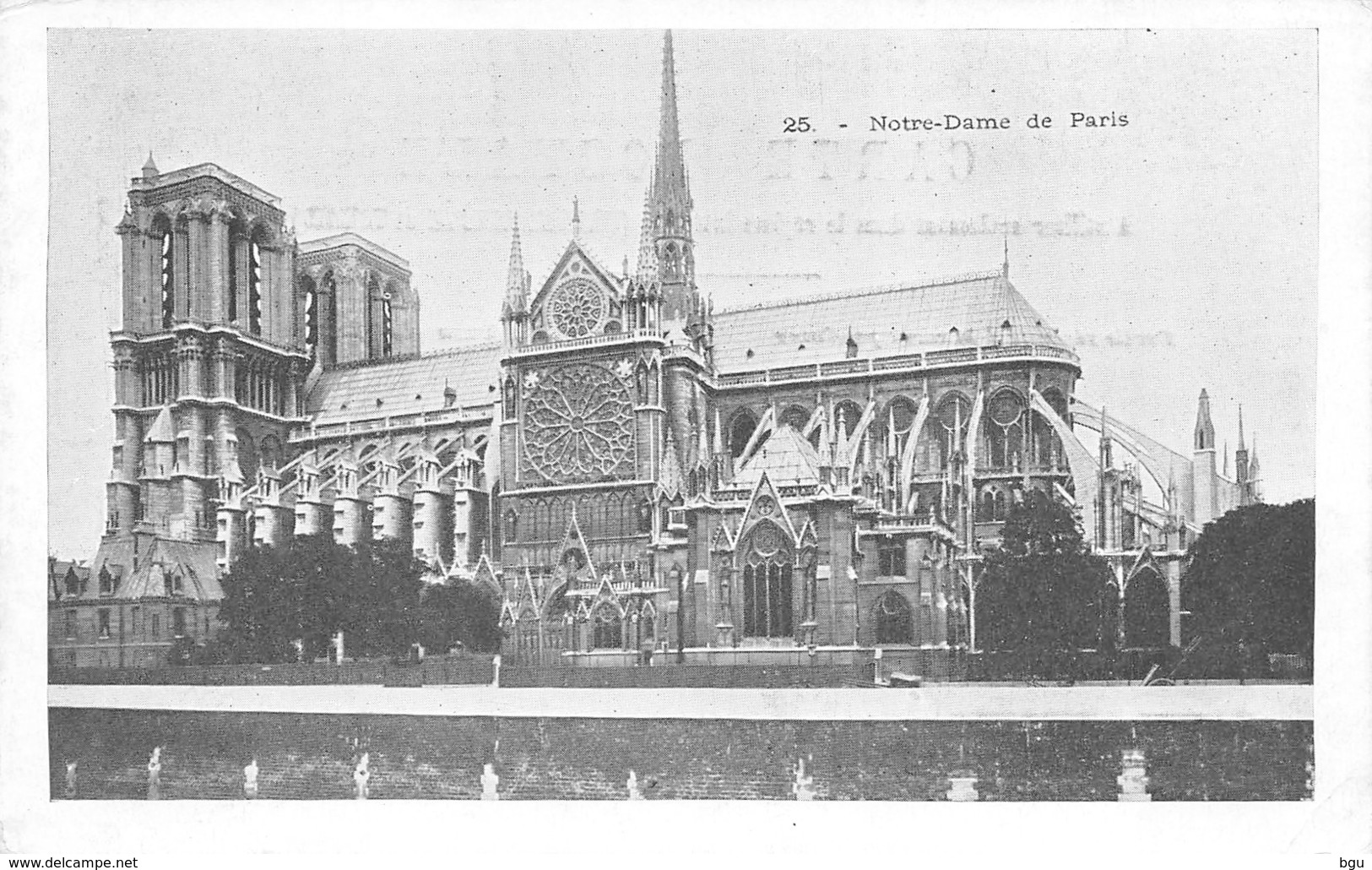 Paris (75) - Notre Dame De Paris - Vue Latérale - Notre Dame Von Paris