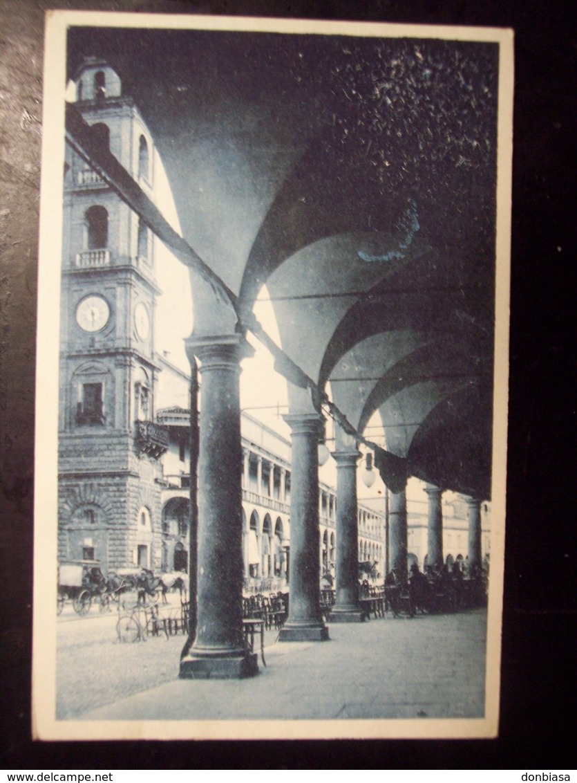 Faenza (Ravenna): Loggiato Orefici. Cartolina Fp Inizio '900 (ben Animata Carri) - Faenza