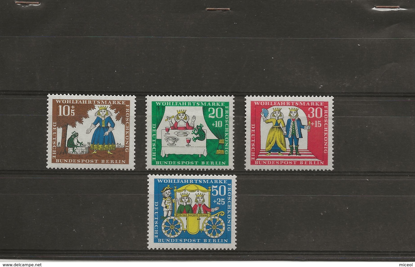 BERLIN - TIMBRES NEUFS *** - 262 A 265 - Unused Stamps