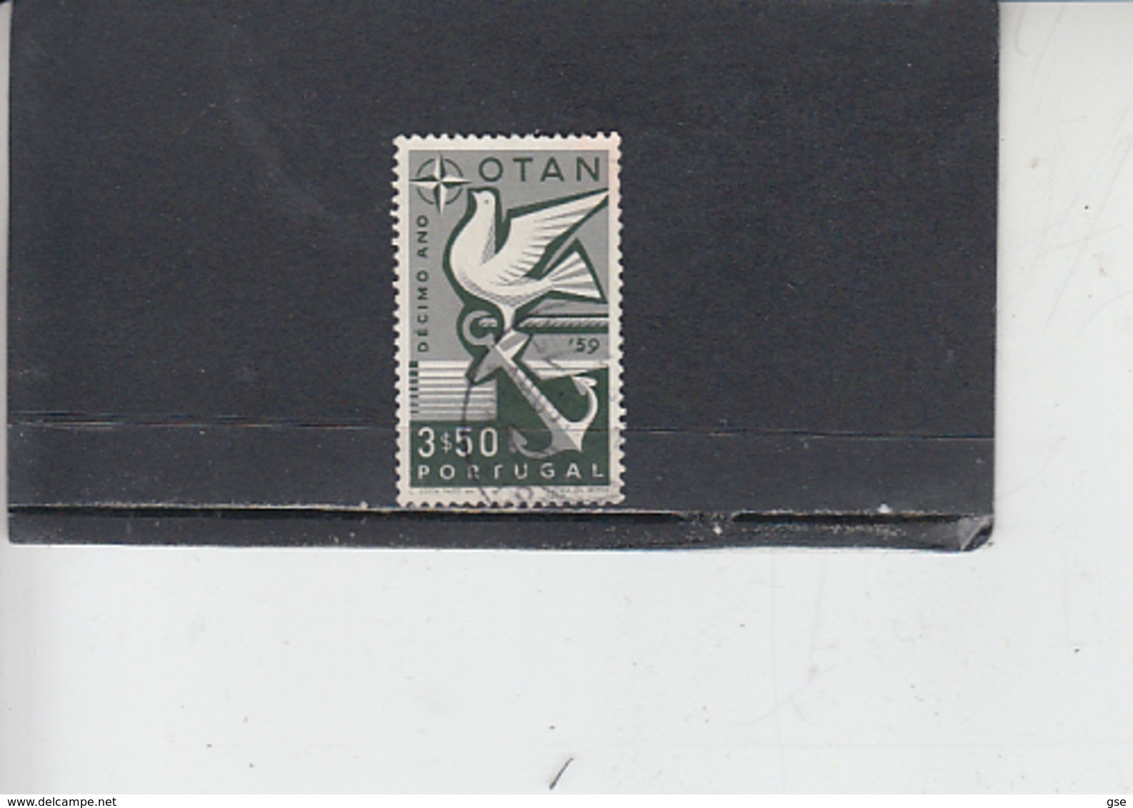 PORTOGALLO  1960 - Unificato  860 - NATO - Used Stamps