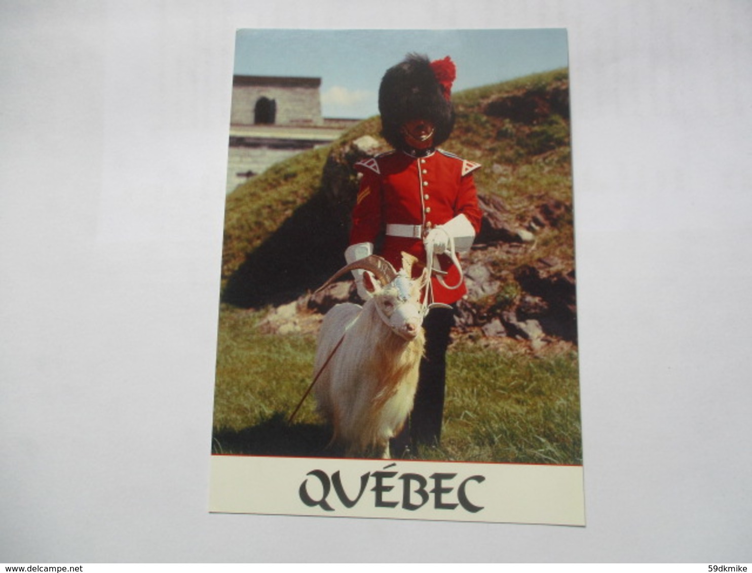 CP Québec- Citadelle Mascotte Du 22ième Régiment - Autres & Non Classés