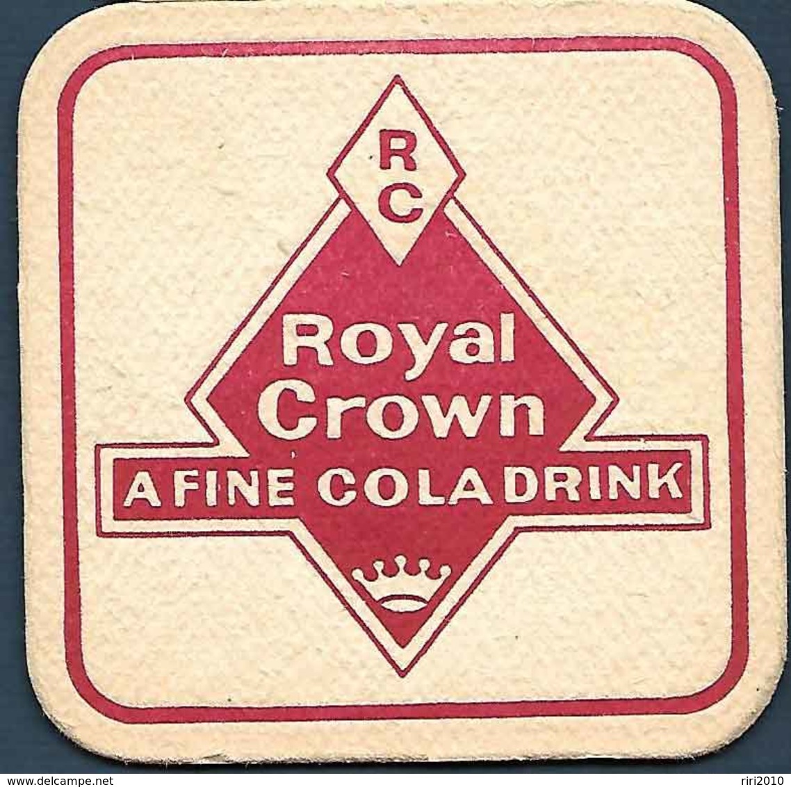 Sous Bock  " Royal Crown " A Fine Cola Drink - Sous-bocks