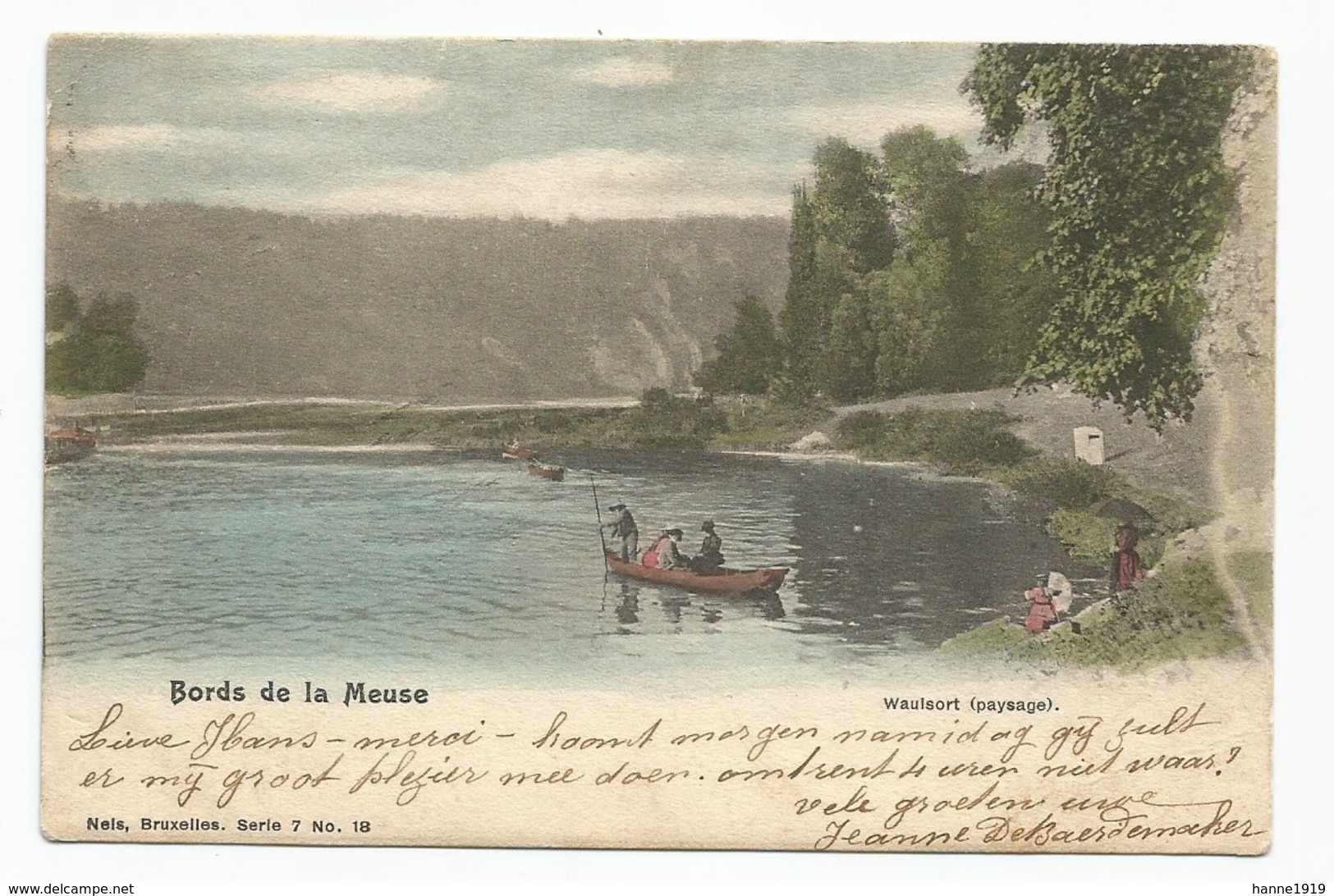 Waulsort Paysage Bords De La Meuse Namur Belgique - Hastière