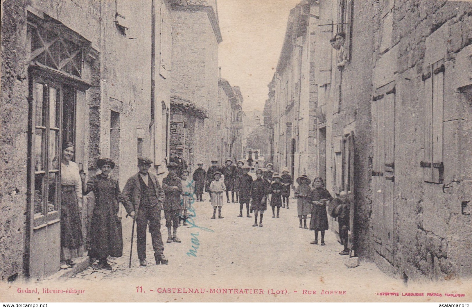 LOT – CASTELNAU-MONTRATIER – Rue Joffre - Autres & Non Classés