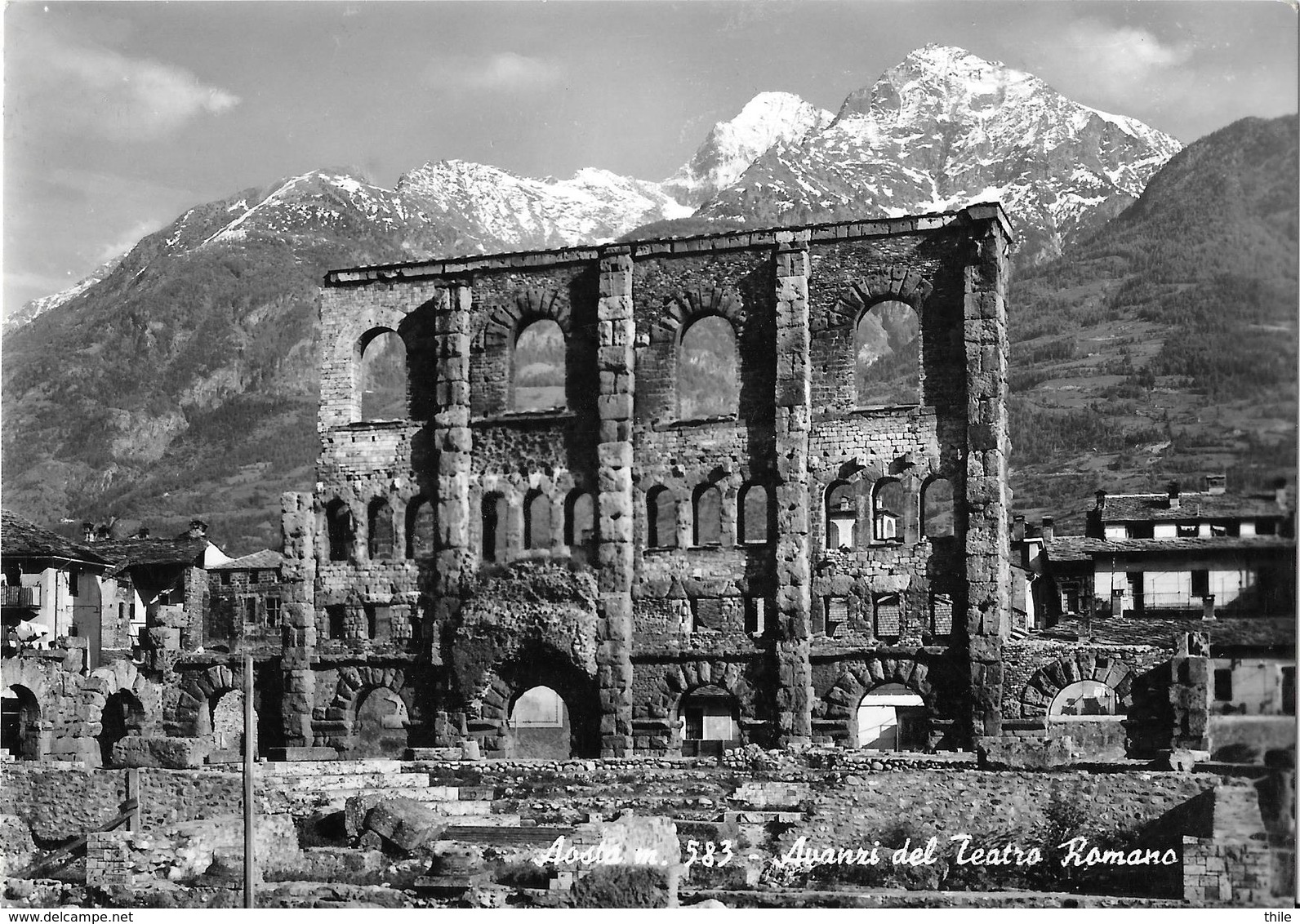 AOSTE - Ruines Du Théâtre Romain - Aosta