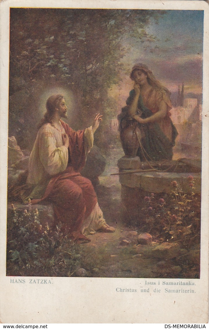 Hans Zatzka - Christus Und Die Samariterin - Zatzka