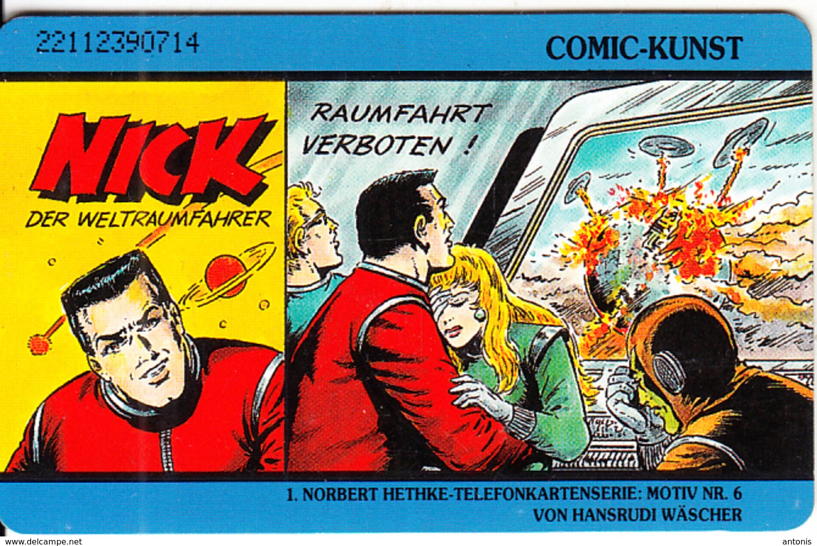 GERMANY(chip) - Comic-Kunst/Nick, Norbert Hethke 6(S 76), 11/92, Used - Stripverhalen