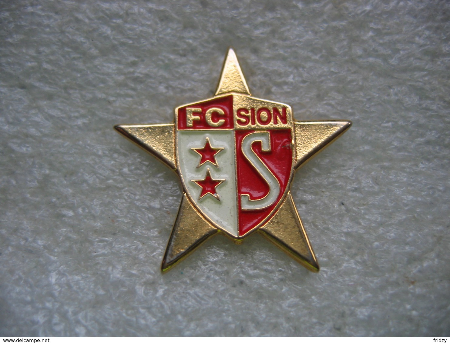 Pin's Du Club Ded Football Du FC SION En SUISSE - Fussball