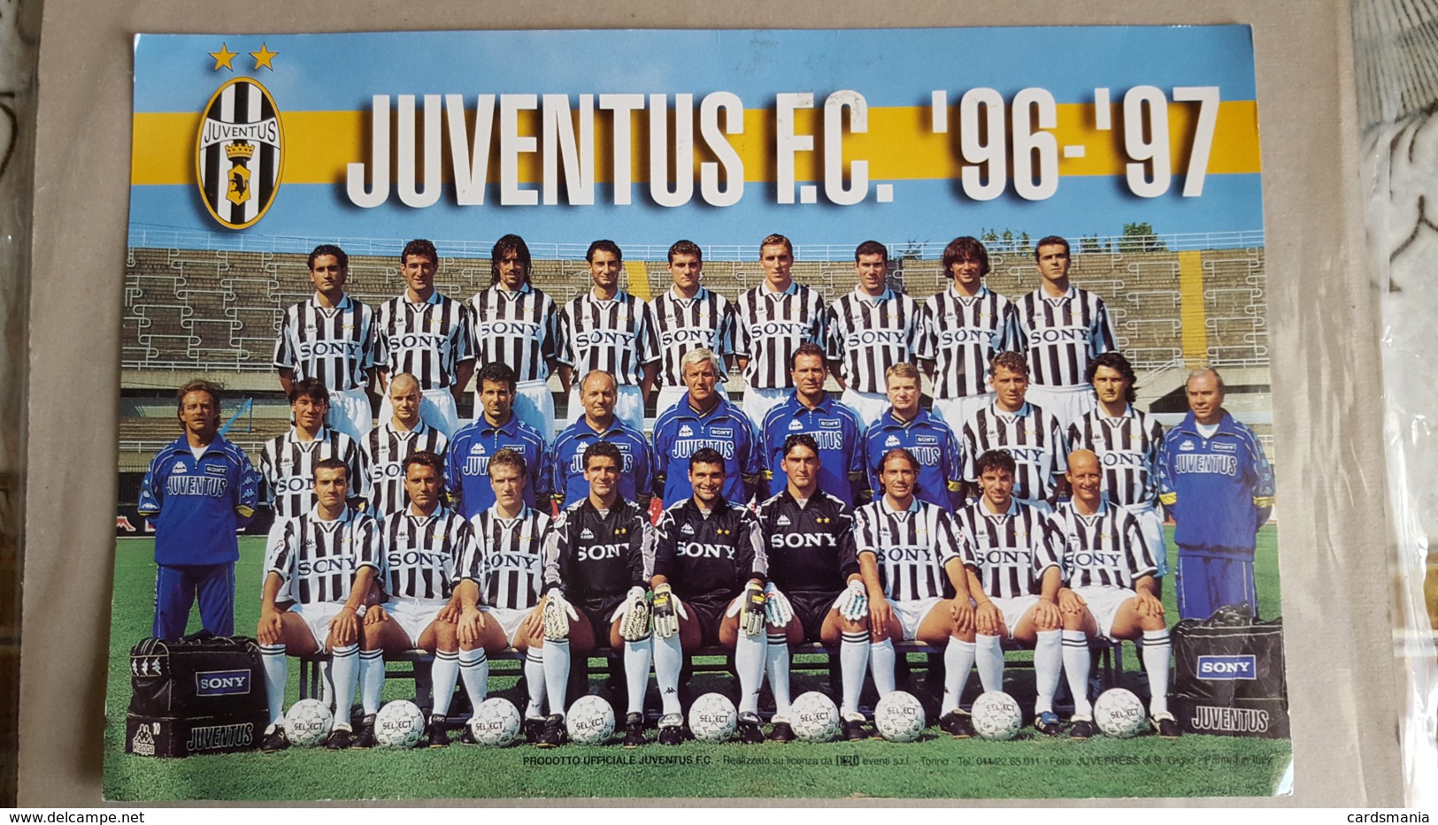 FOTO JUVENTUS 1996/97 - Calcio