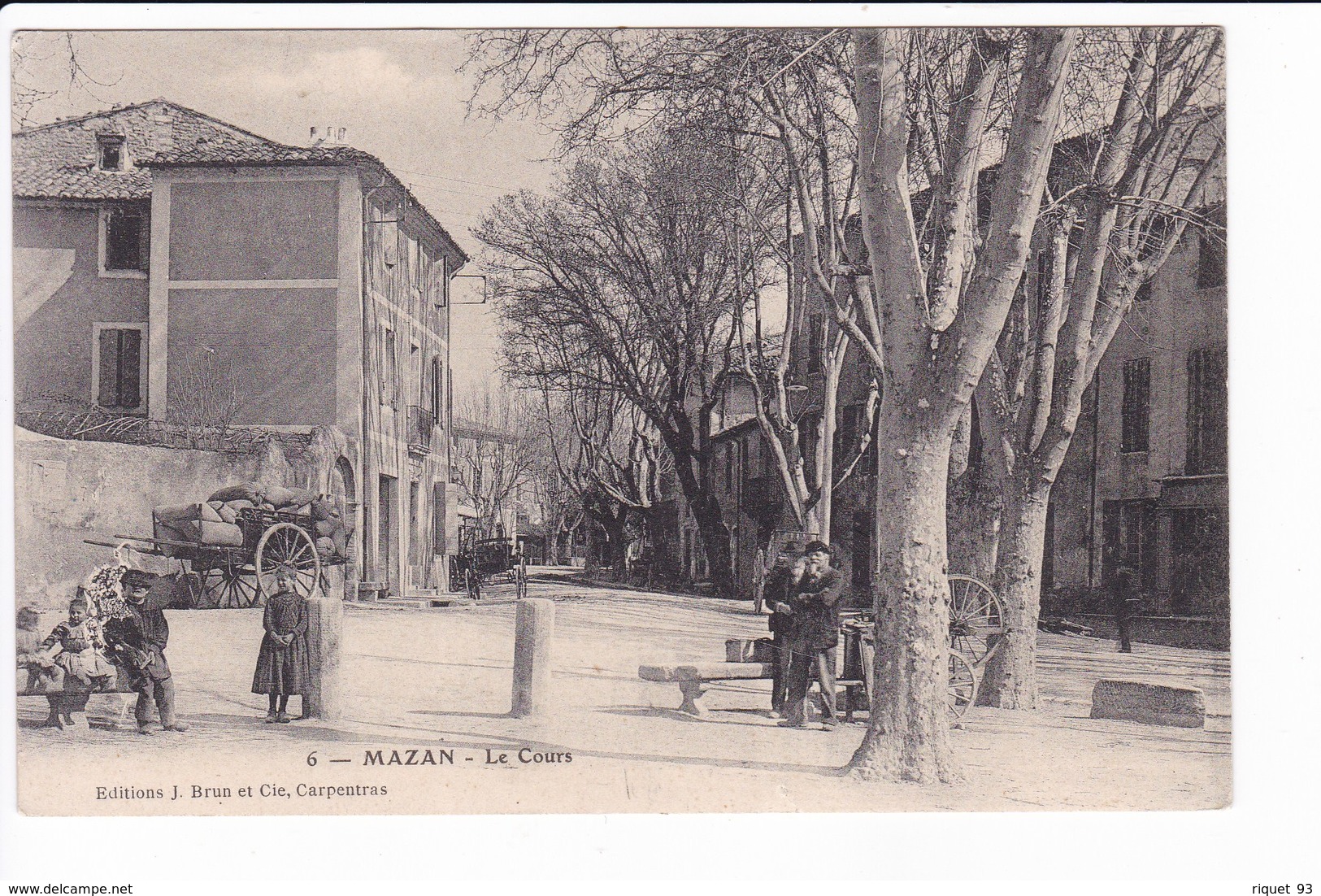 6 - MAZAN - Le Cours - Mazan