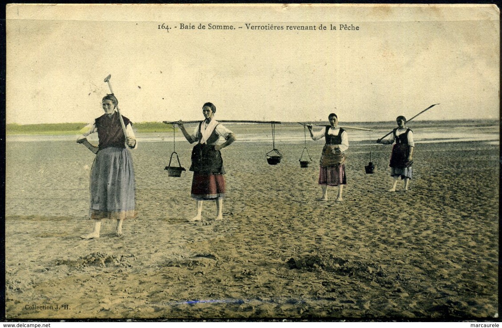 Cpa  St Valéry Sur Somme  Verrotières Revenant De La Pêche,  Animée - Saint Valery Sur Somme