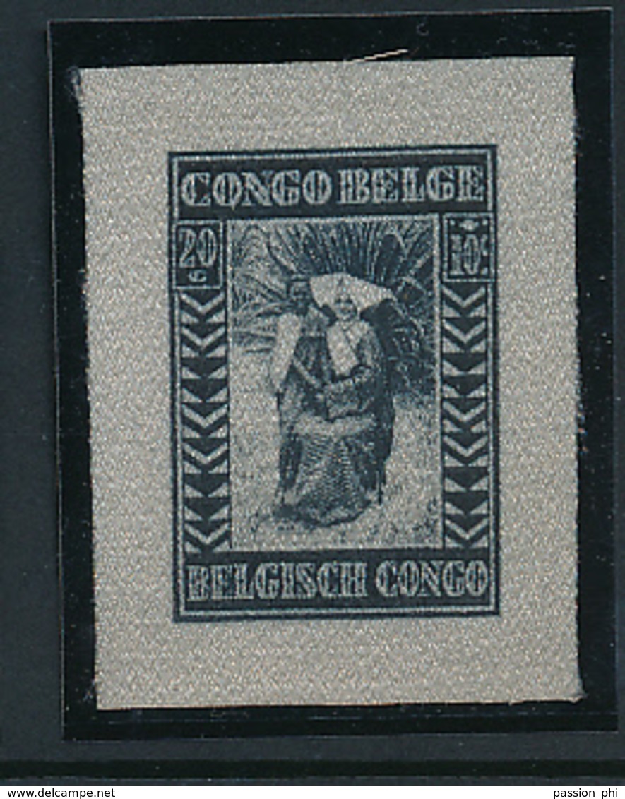 BELGIAN CONGO MISSIONARIES 1930 ISSUE SILK PROOF - Neufs