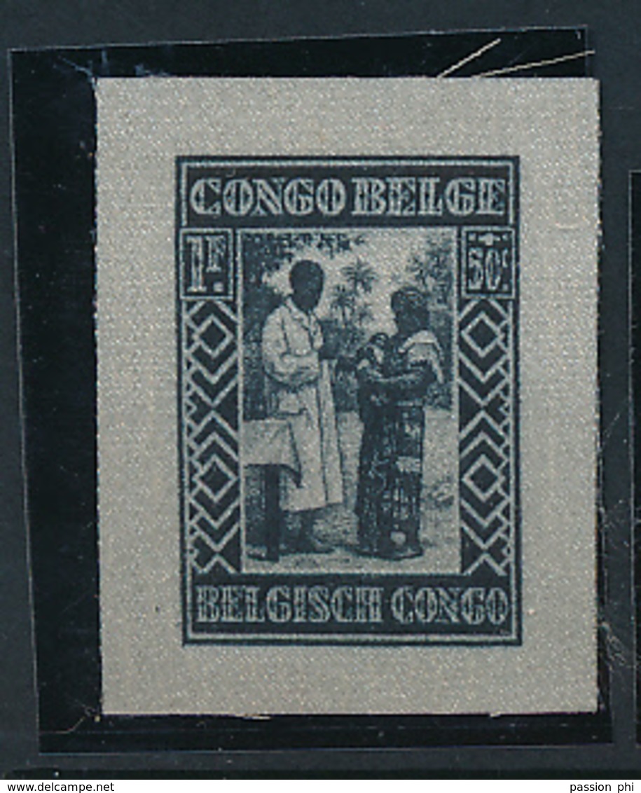 BELGIAN CONGO MISSIONARIES 1930 ISSUE SILK PROOF - Neufs