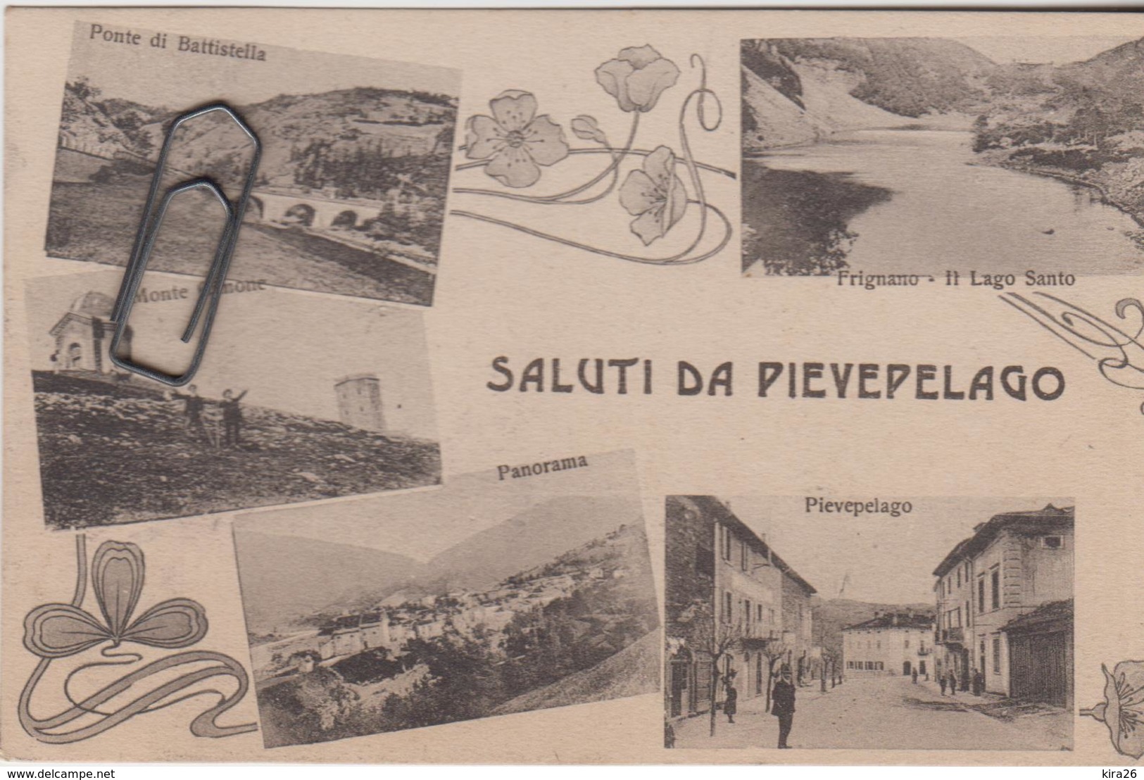 Saluti Da Pievepelago Modena  4 Vedute - Altri & Non Classificati