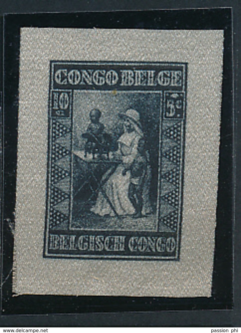 BELGIAN CONGO MISSIONARIES 1930 ISSUE SILK PROOF - Neufs