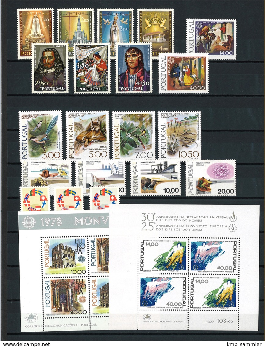 Portugal Lot Ungebrauchte/postfrische  Marken - Unused Stamps