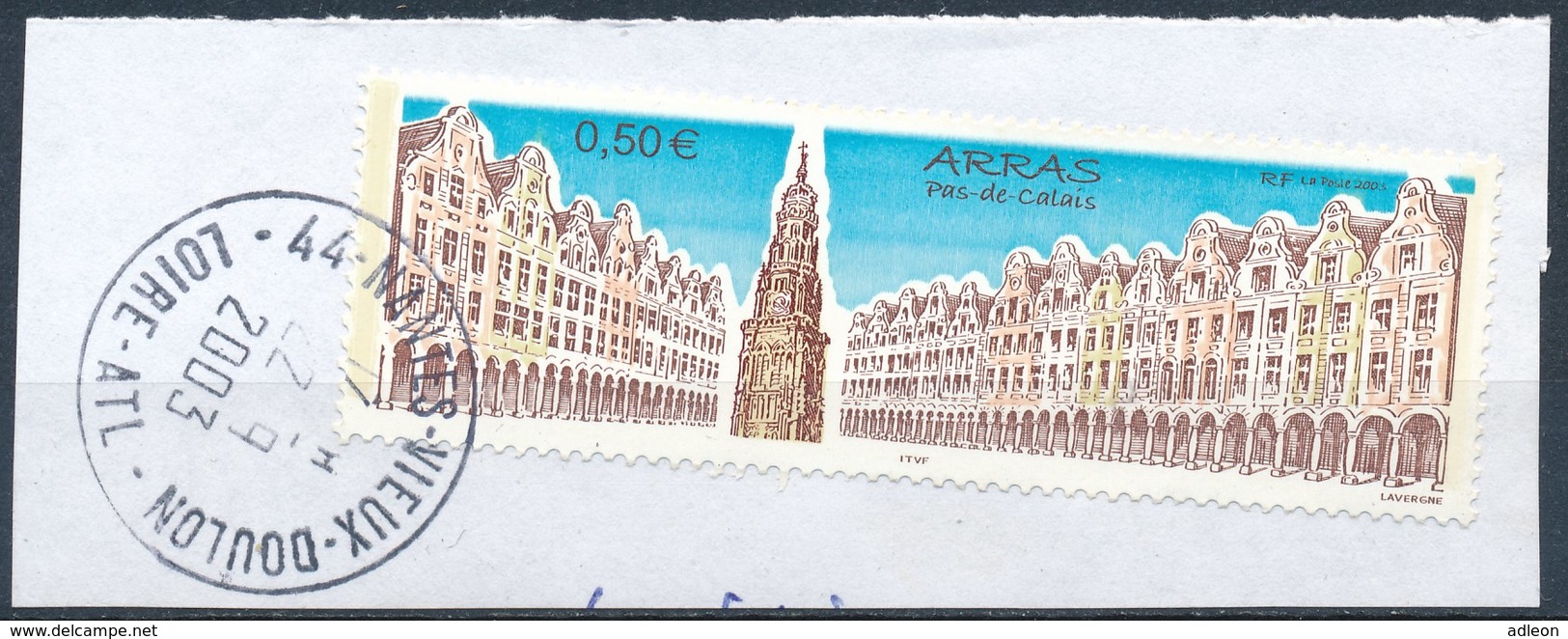 France - Arras - Pas De Calais YT 3605 Obl. Sur Fragment - Oblitérés