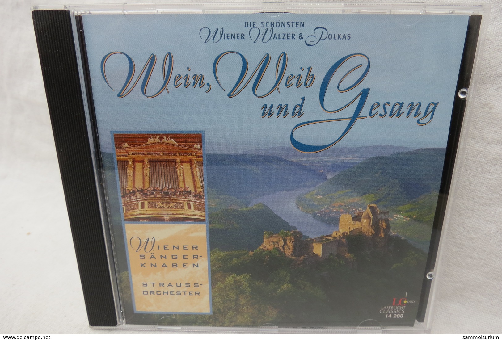 CD "Wiener Sängerknaben / Strauss-Orchester" Wein, Weib Und Gesang, Die Schönsten Wiener Walzer & Polkas - Autres - Musique Allemande