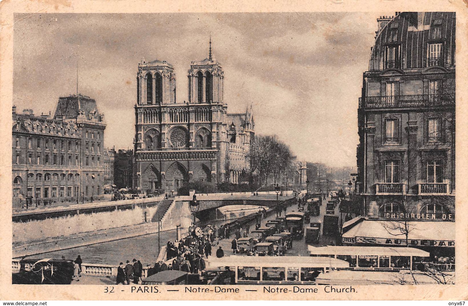 Carte Postale PARIS (75) Cathédrale Notre-Dame 1163-1260 Flèche Tombée Le 15-04-2019 -Eglise-Religion - Kerken