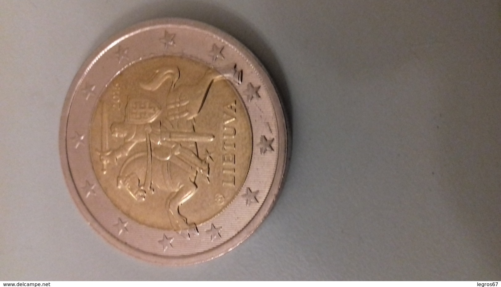 PIECE DE 2 EURO LITUANIE 2015 - TYPE B - Lithuania