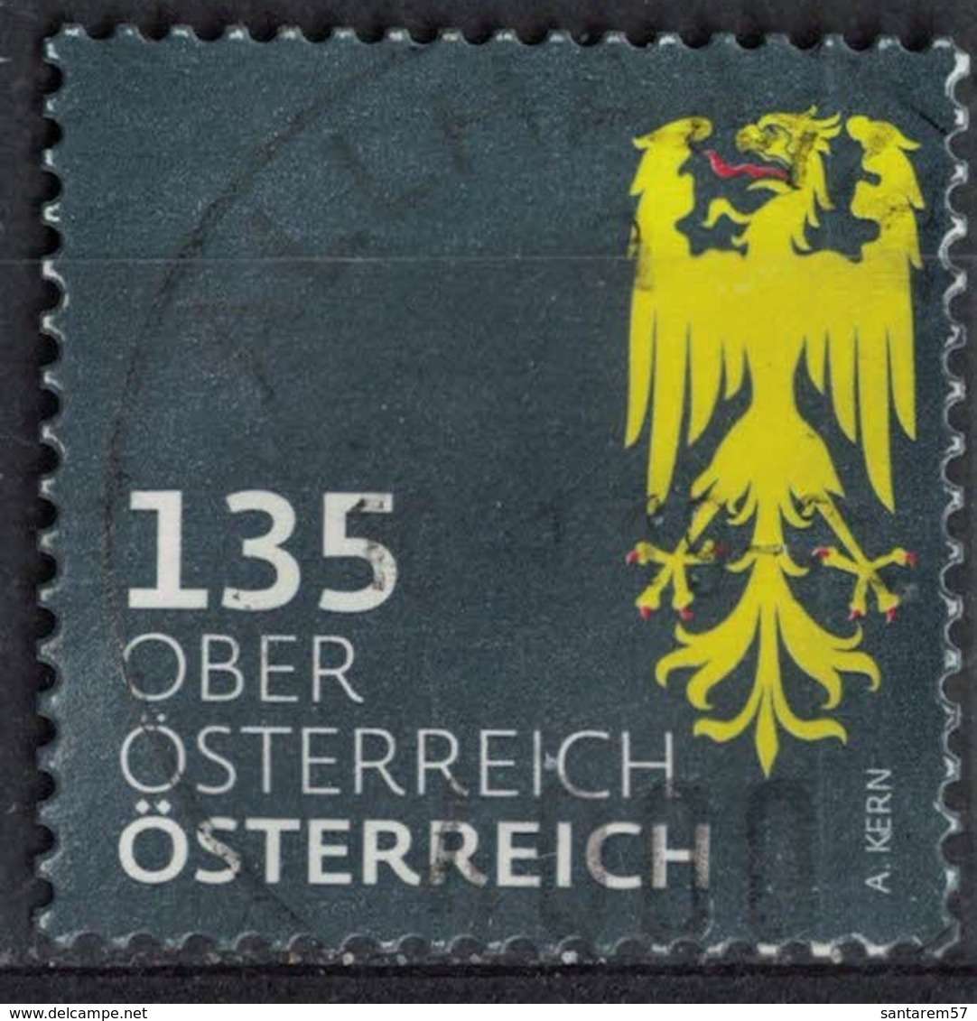 Autriche 2018 Oblitéré Used Coat Of Armes Armoiries Oberösterreich Haute Autriche SU - Usati