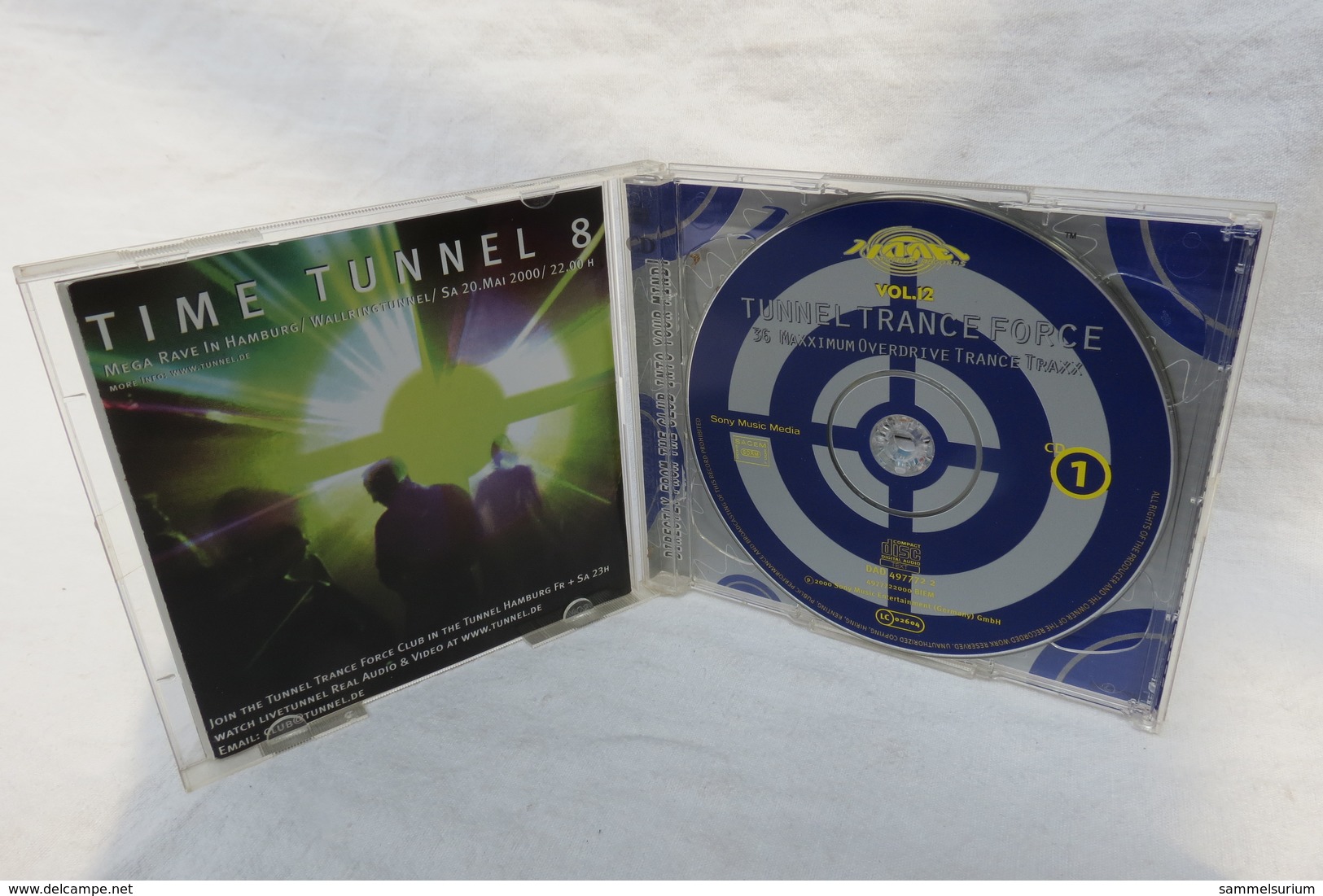 2 CDs "Tunnel Trance Force" Vol. 12 - Dance, Techno & House