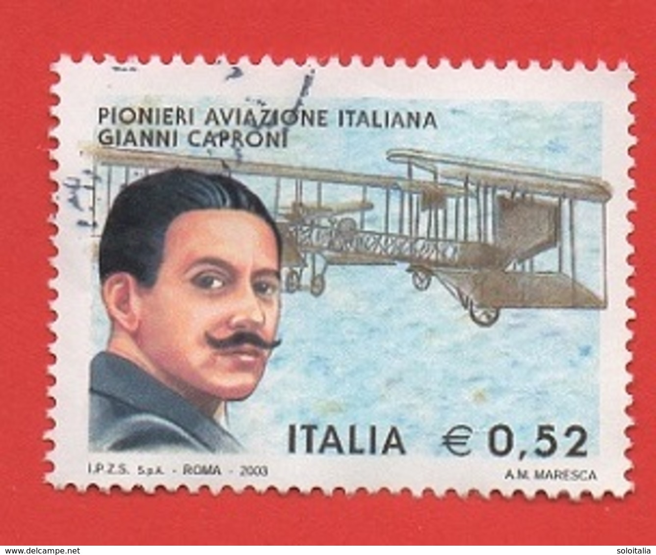 2003 (2704) Pionieri Aviazione Italiana Gianni Caproni - Leggi Messaggio Del Venditore - 2001-10: Usati