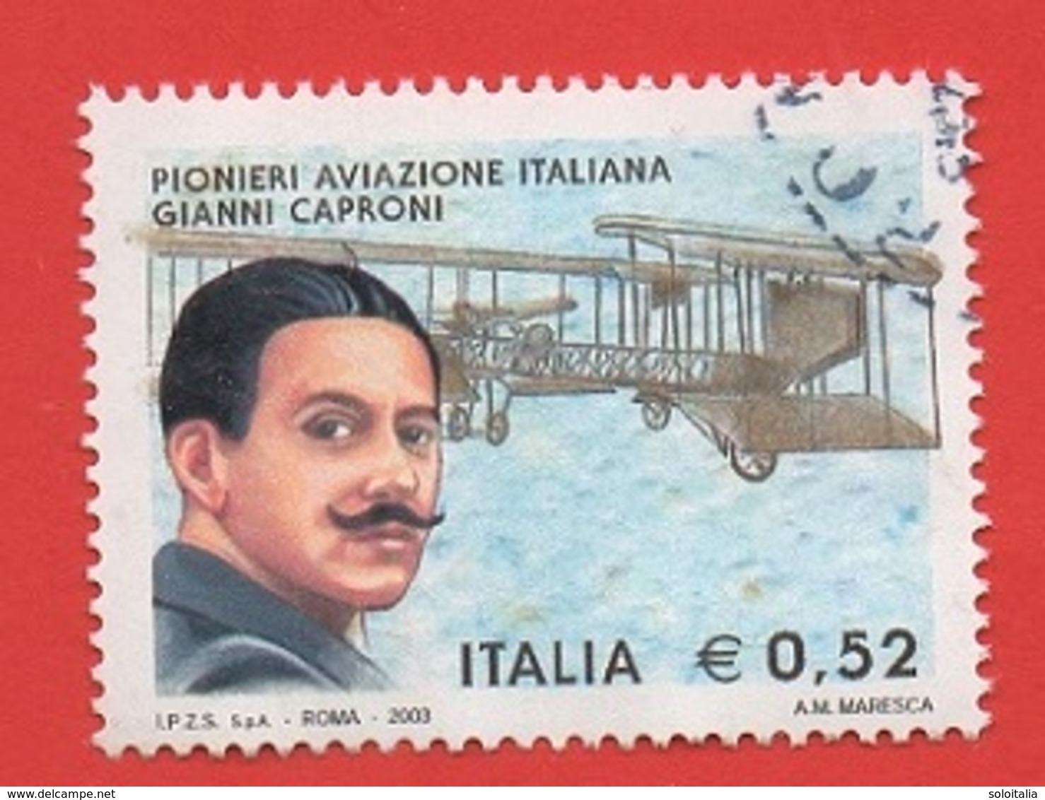 2003 (2704) Pionieri Aviazione Italiana Gianni Caproni - Leggi Messaggio Del Venditore - 2001-10: Usati