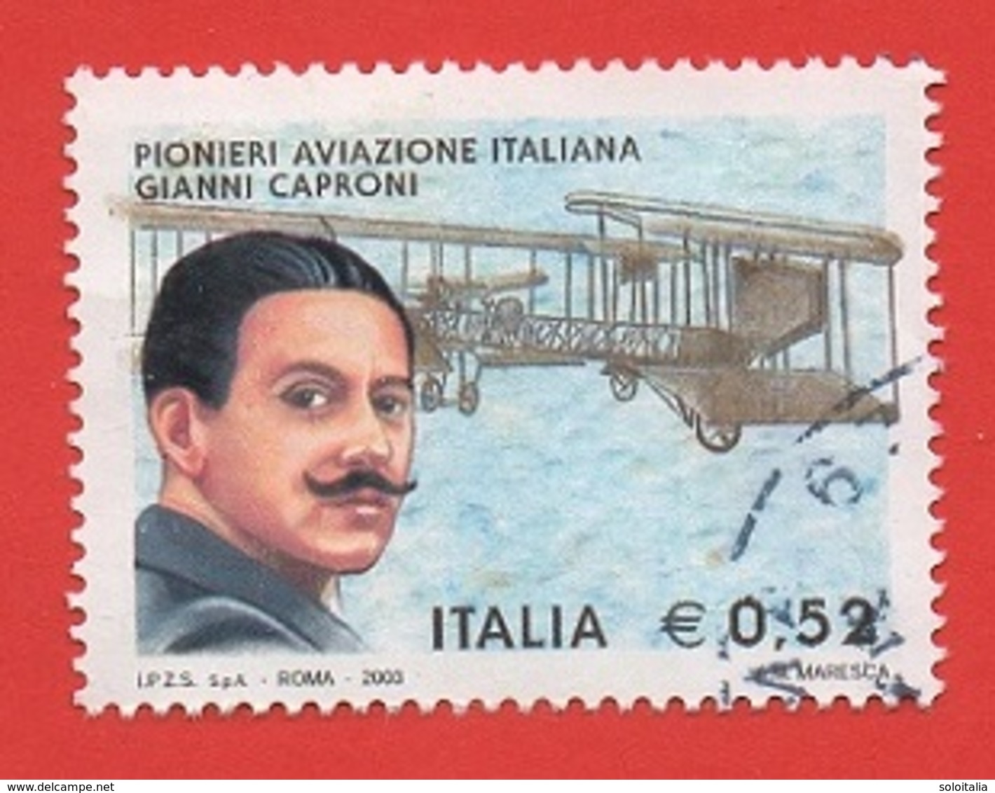 2003 (2704) Pionieri Aviazione Italiana Gianni Caproni - Leggi Messaggio Del Venditore - 2001-10: Usati