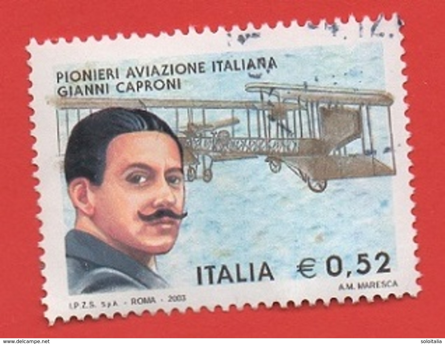 2003 (2704) Pionieri Aviazione Italiana Gianni Caproni - Leggi Messaggio Del Venditore - 2001-10: Usati