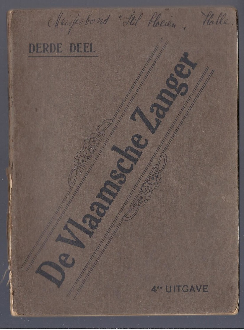 1921 DE VLAAMSCHE ZANGER 3e DEEL - Van Straelen - Coune HEERS - Vita Quotidiana