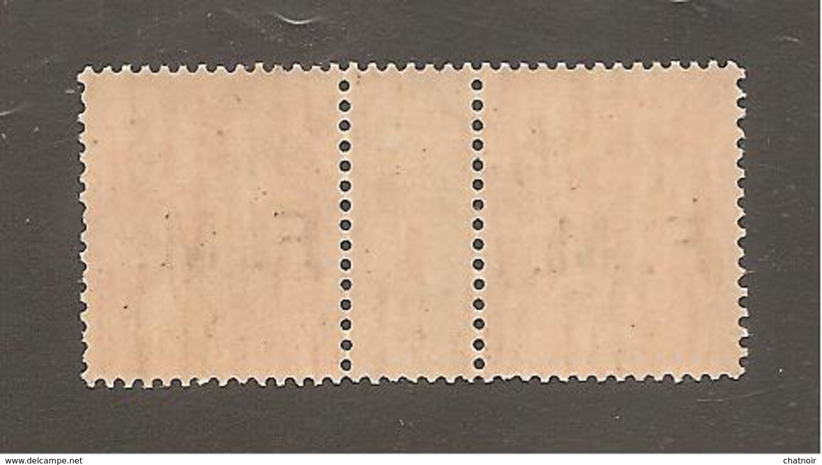 Paire 15c Mouchon Surch  Franchise Militaire  Millesime 1 - Timbres De Franchise Militaire