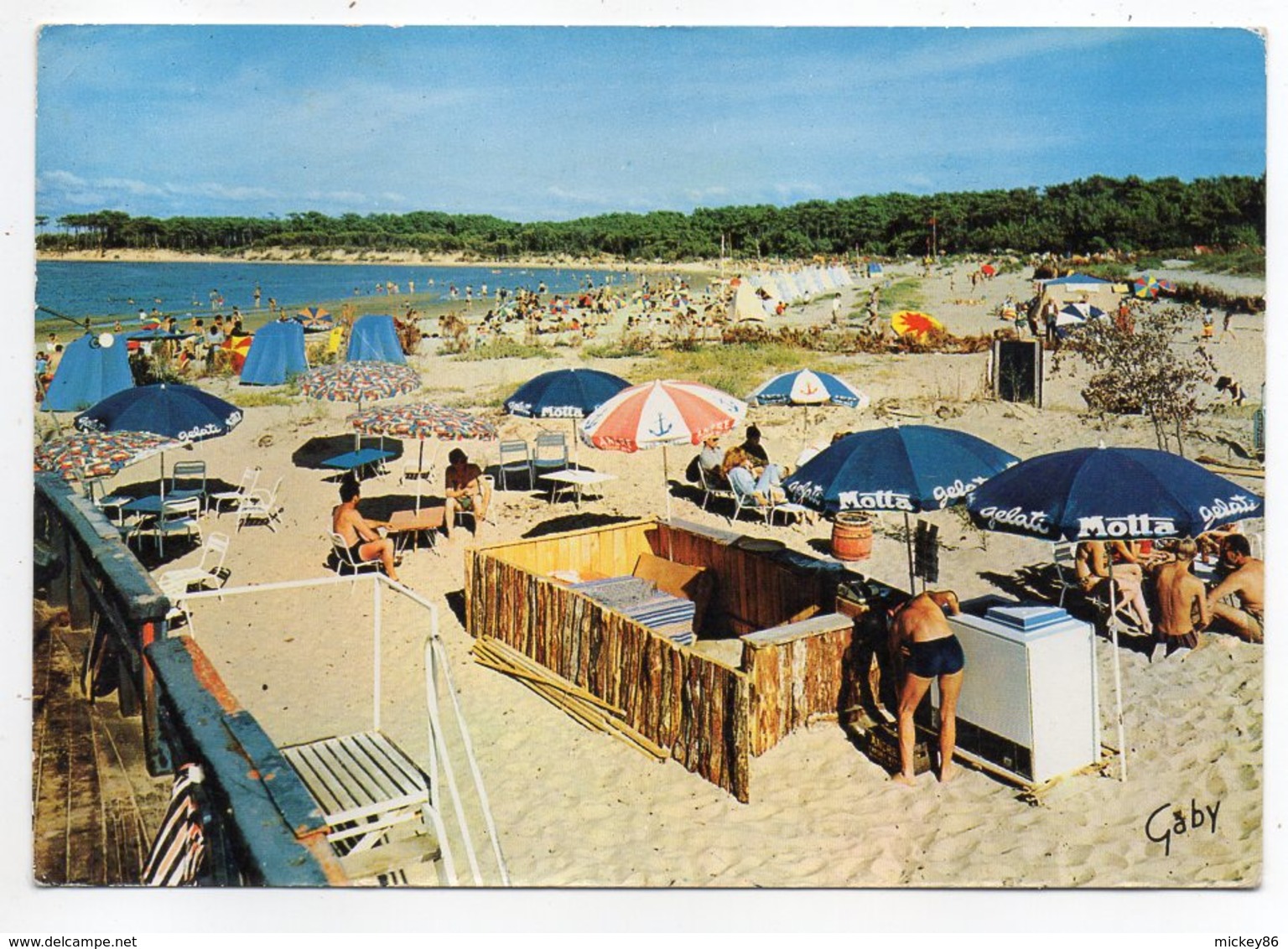 RONCE LES BAINS -- 1966--Plage De L'Embellie  (animée, Pubs MOTTA )--timbre ,cachet -- - Other & Unclassified