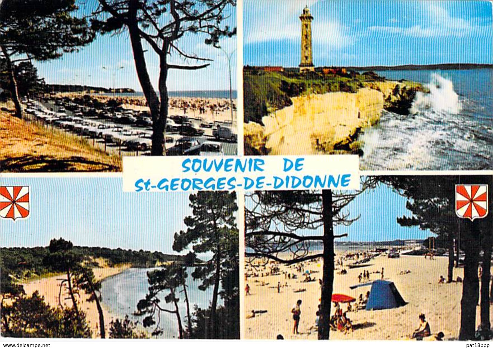 ** Lot De 2 Cartes ** 17 - ST GEORGES DE DIDONNE : Multivues - CPSM CPM Grand Format - Charente Maritime - Saint-Georges-de-Didonne