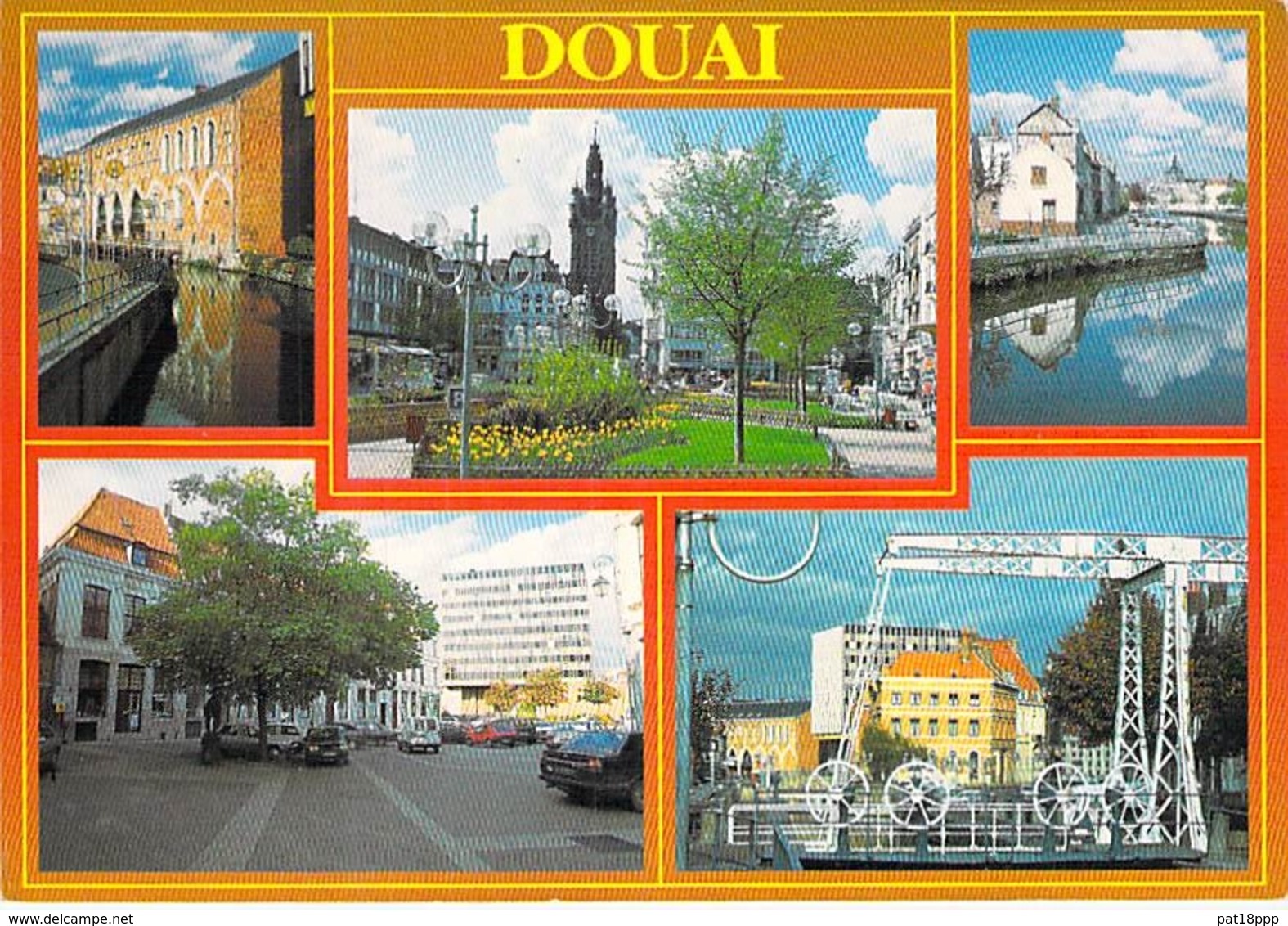 ** Lot De 6 Cartes ** 59 - DOUAI : Dont 5 Multivues - CPSM CPM Grand Format - Nord - Douai