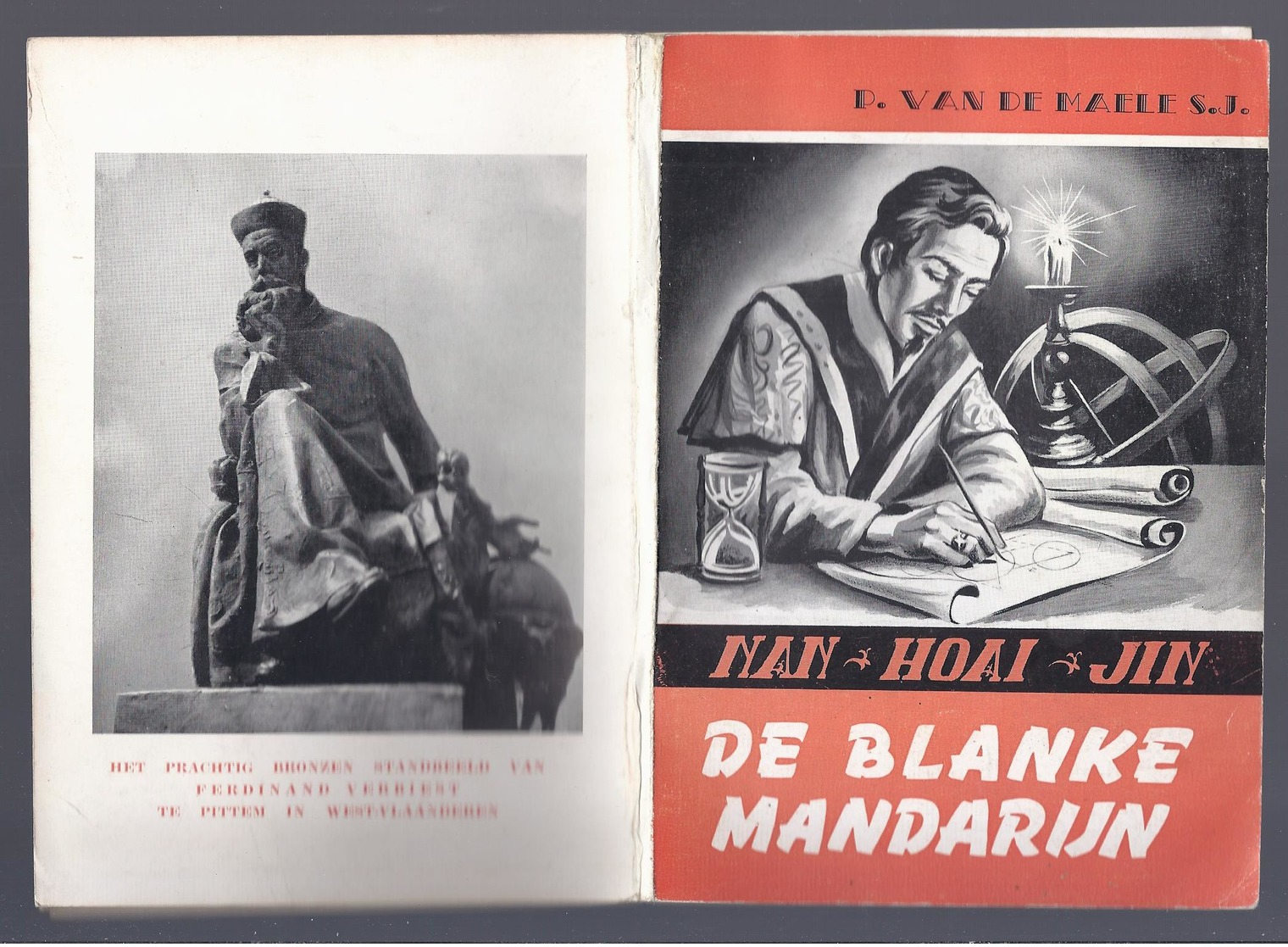 1955 DE BLANKE MANDARIJN DE JEZUIET FERDINAND VERBIEST NAN HOAI JIN P. VAN DE WAELE PITTEM - Histoire