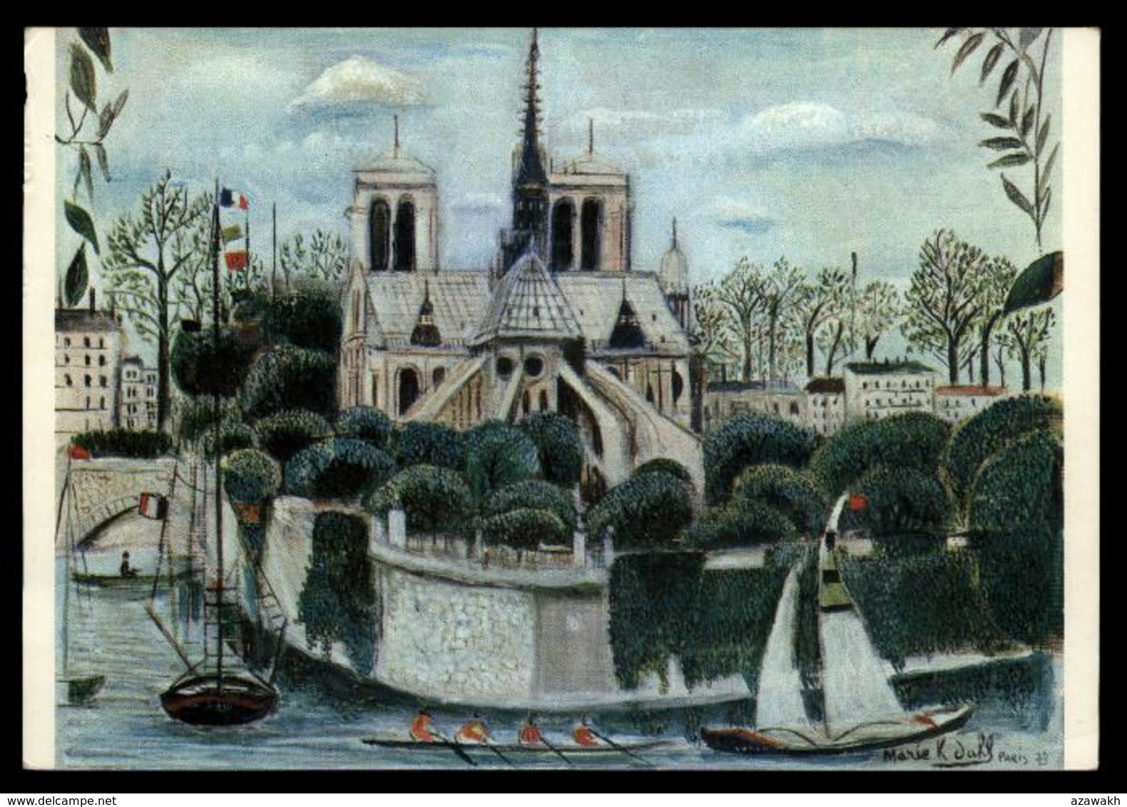 75 - Paris 4e Arrondissement Notre-Dame De Paris - Illustration #10119 - Notre Dame De Paris