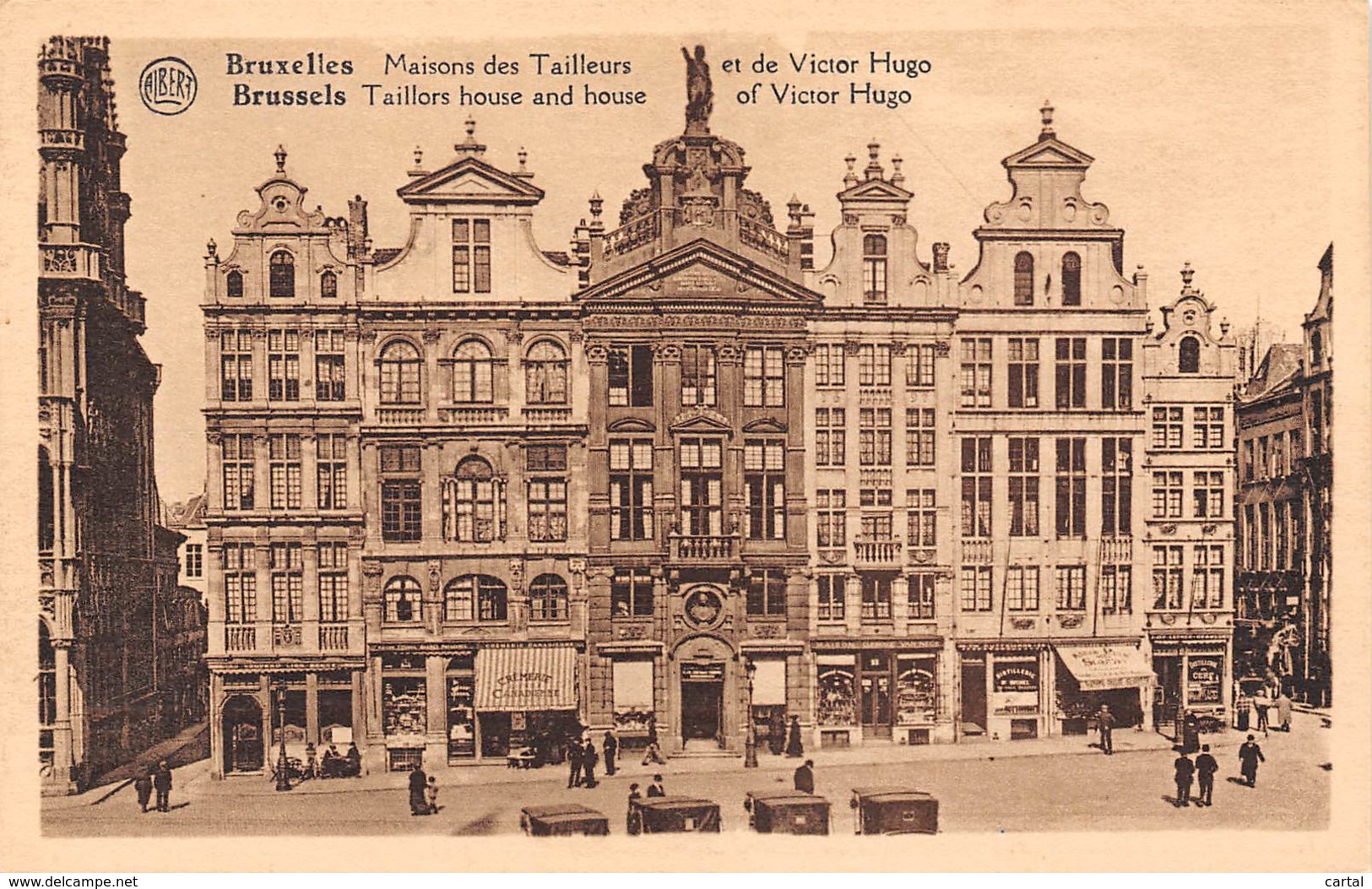 BRUXELLES - Maisons Des Tailleurs Et De Victor Hugo - Monumenten, Gebouwen