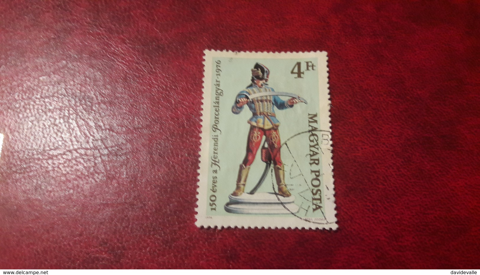 1976 Anniversario Industria Della Porcellana Ungherese Di Herend - Used Stamps