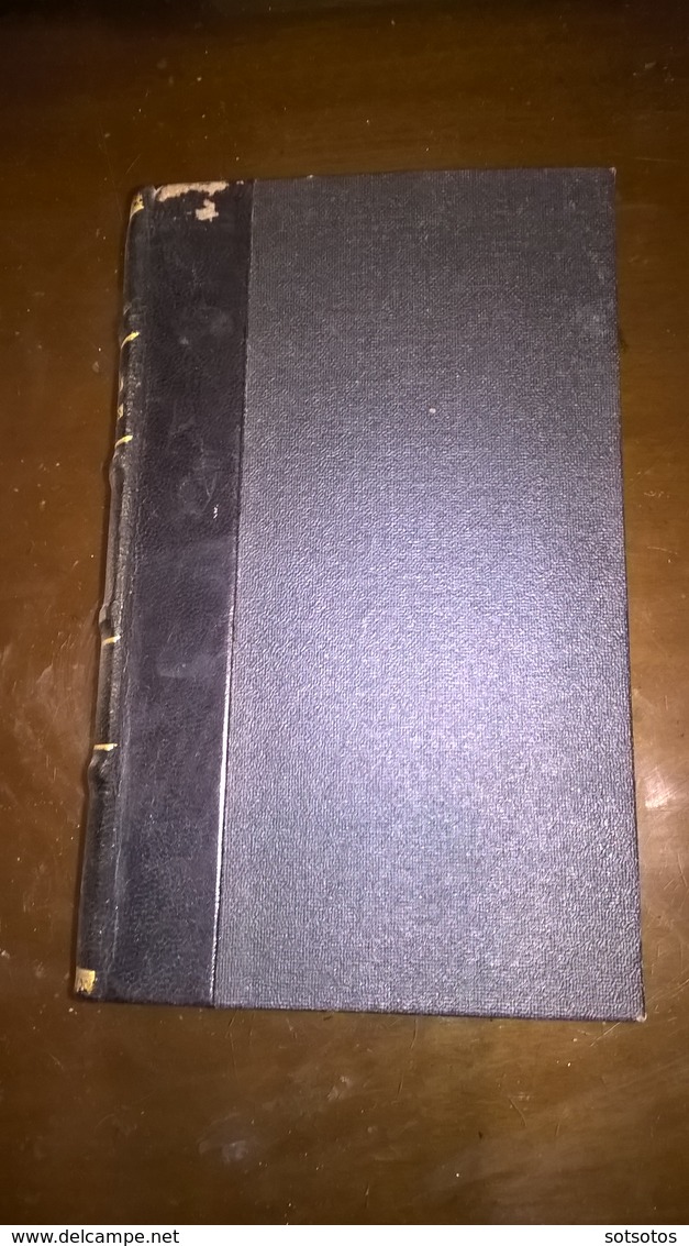 ENGLISH-GERMAN  GERMAN-ENGLISH DICTIONARY: J. KLARK - Ed. COLLINS (London 1969) - Half Leather Bound  - 526 Pages - Dictionnaires