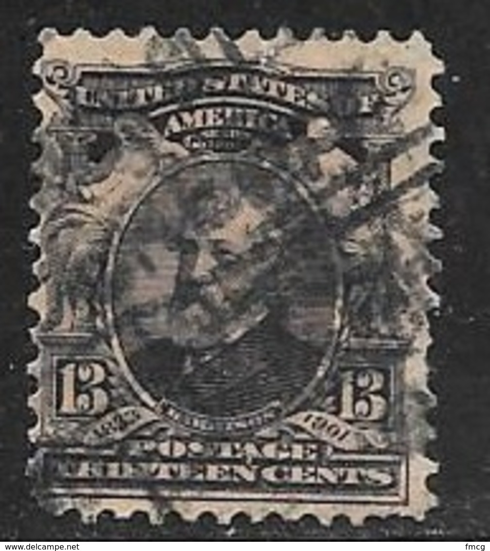 1902 13 Cents Harrison, Used - Used Stamps