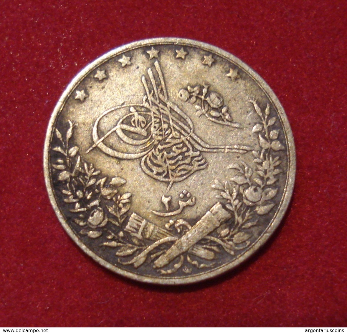 EGYPT. 2 QIRSH 1293 / 27. OTTOMAN EMPIRE. EGYPTE. - Egypte