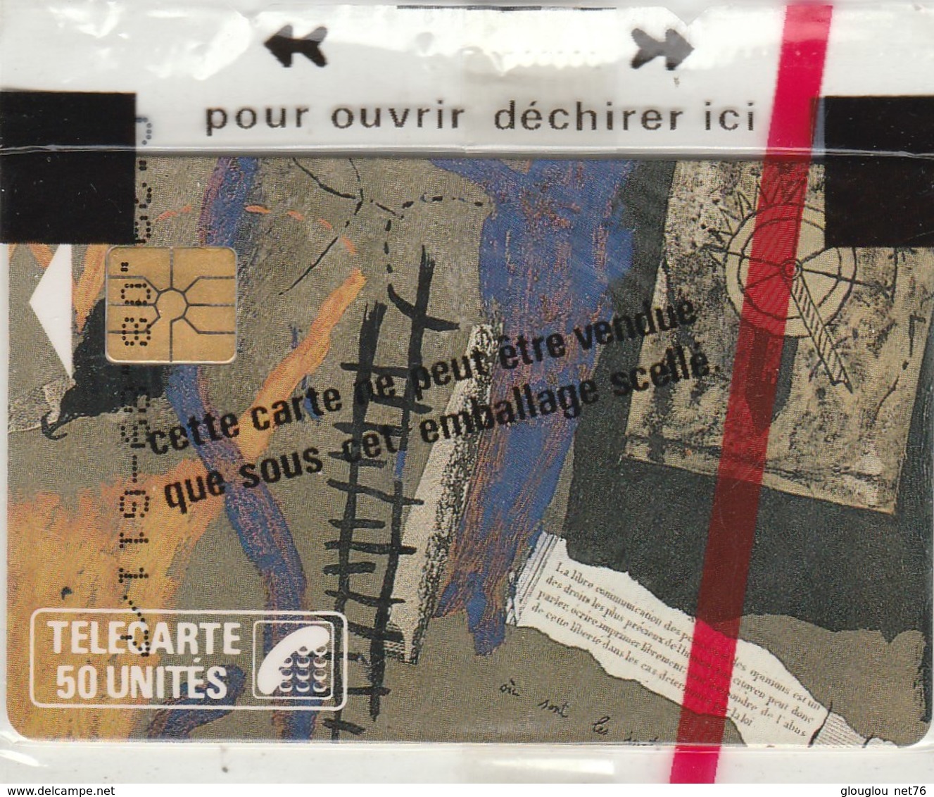 TELECARTE 50...LA PETIT SUITE DES DROITS DE L'HOMME....NEUVE SOUS BLISTER - 50 Einheiten