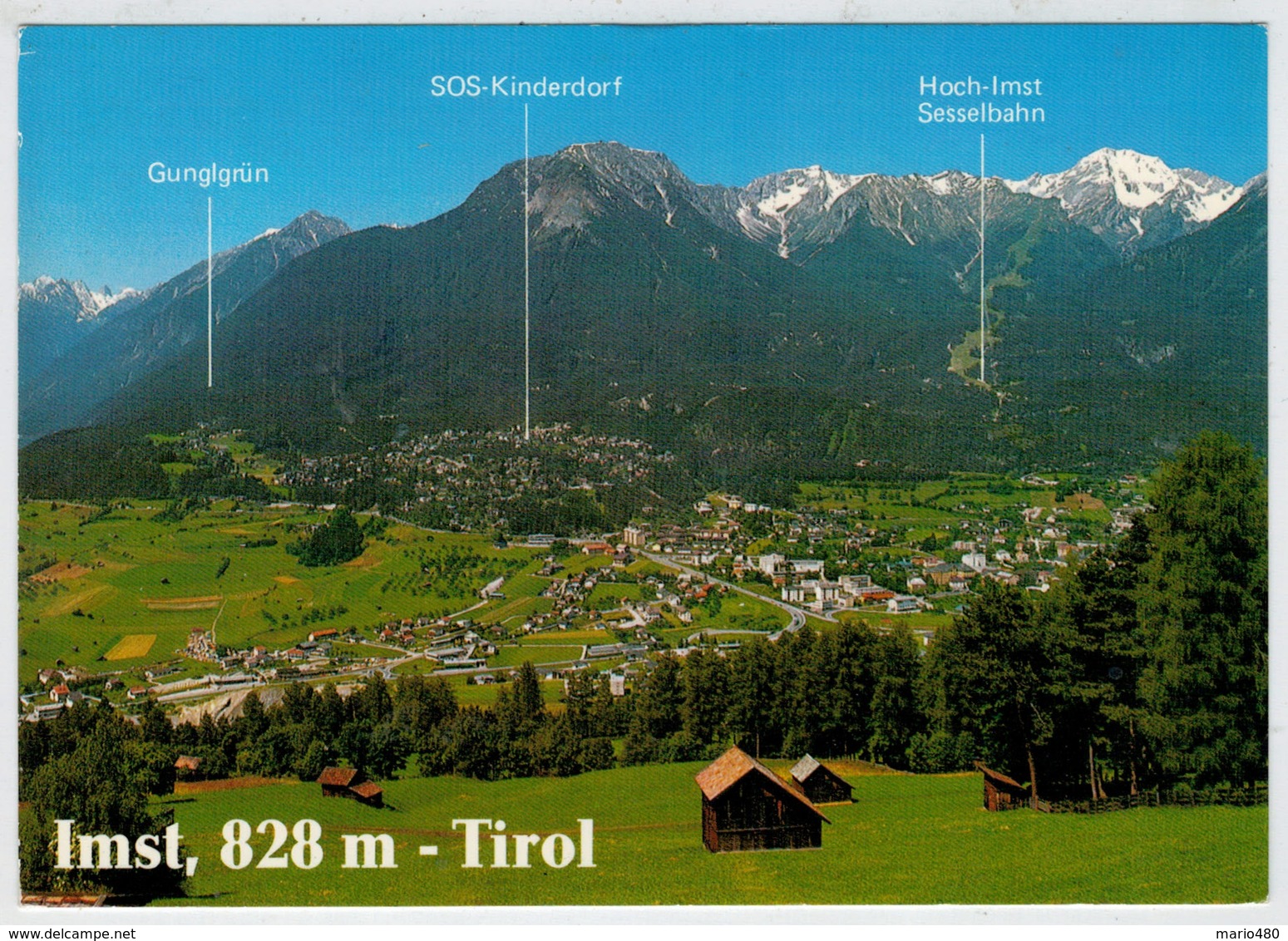 IMST   828m.   TIROL       (VIAGGIATA) - Imst