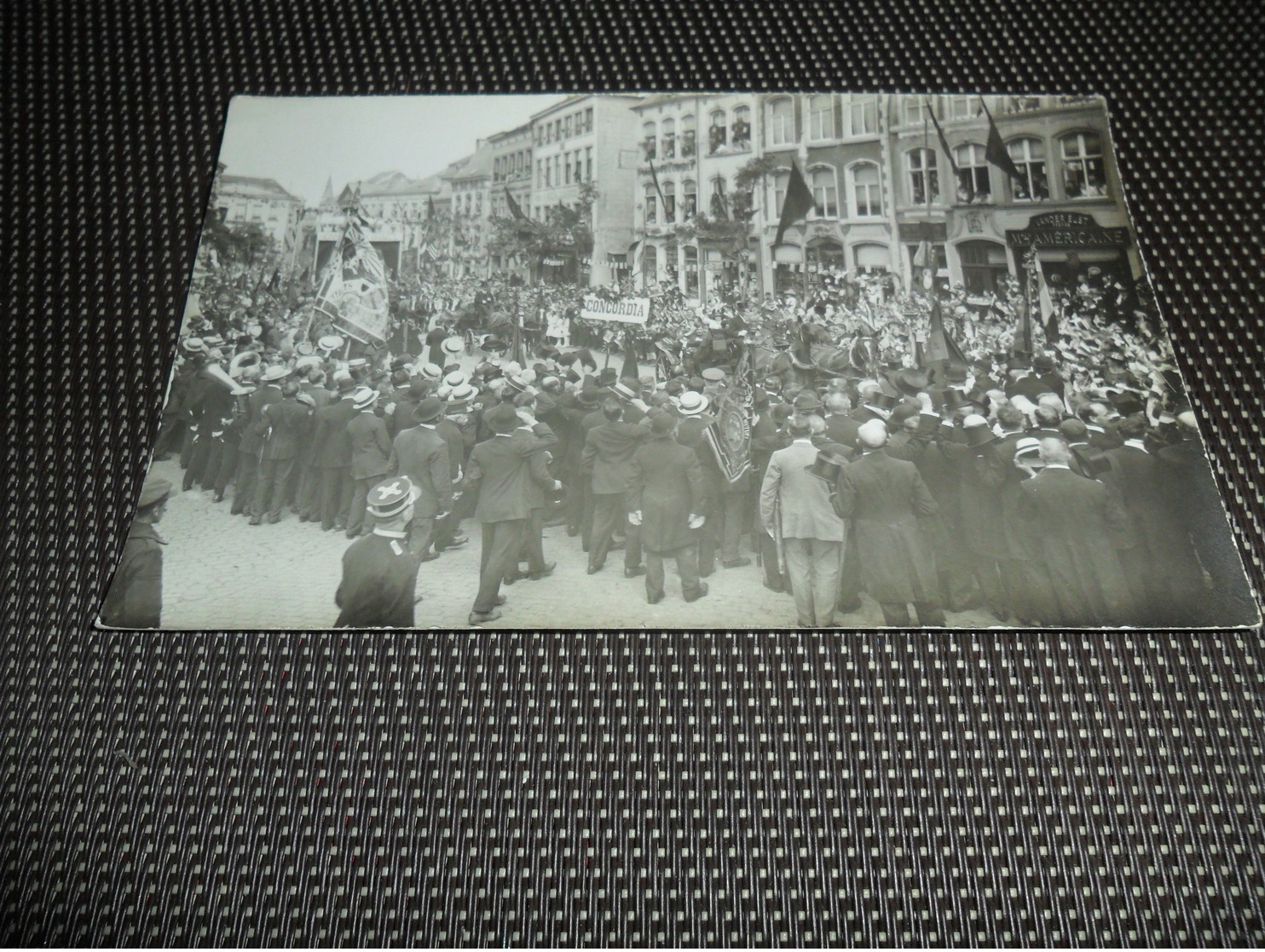 Nivelles  Nijvel  Carte Photo  Fotokaart - Rassemblement Anciens Combattants - Section De Nivelles 1918 - Nivelles