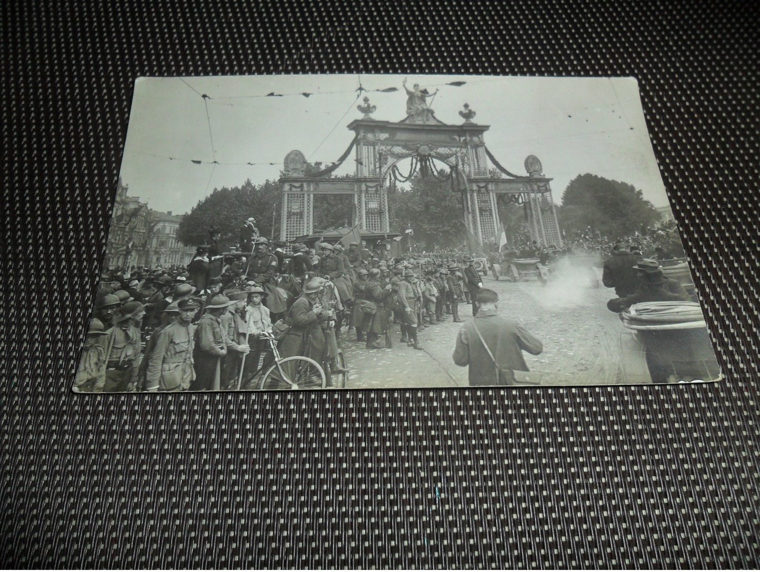 Nivelles  Nijvel  Carte Photo  Fotokaart - Rassemblement Anciens Combattants - Fêtes - Nivelles