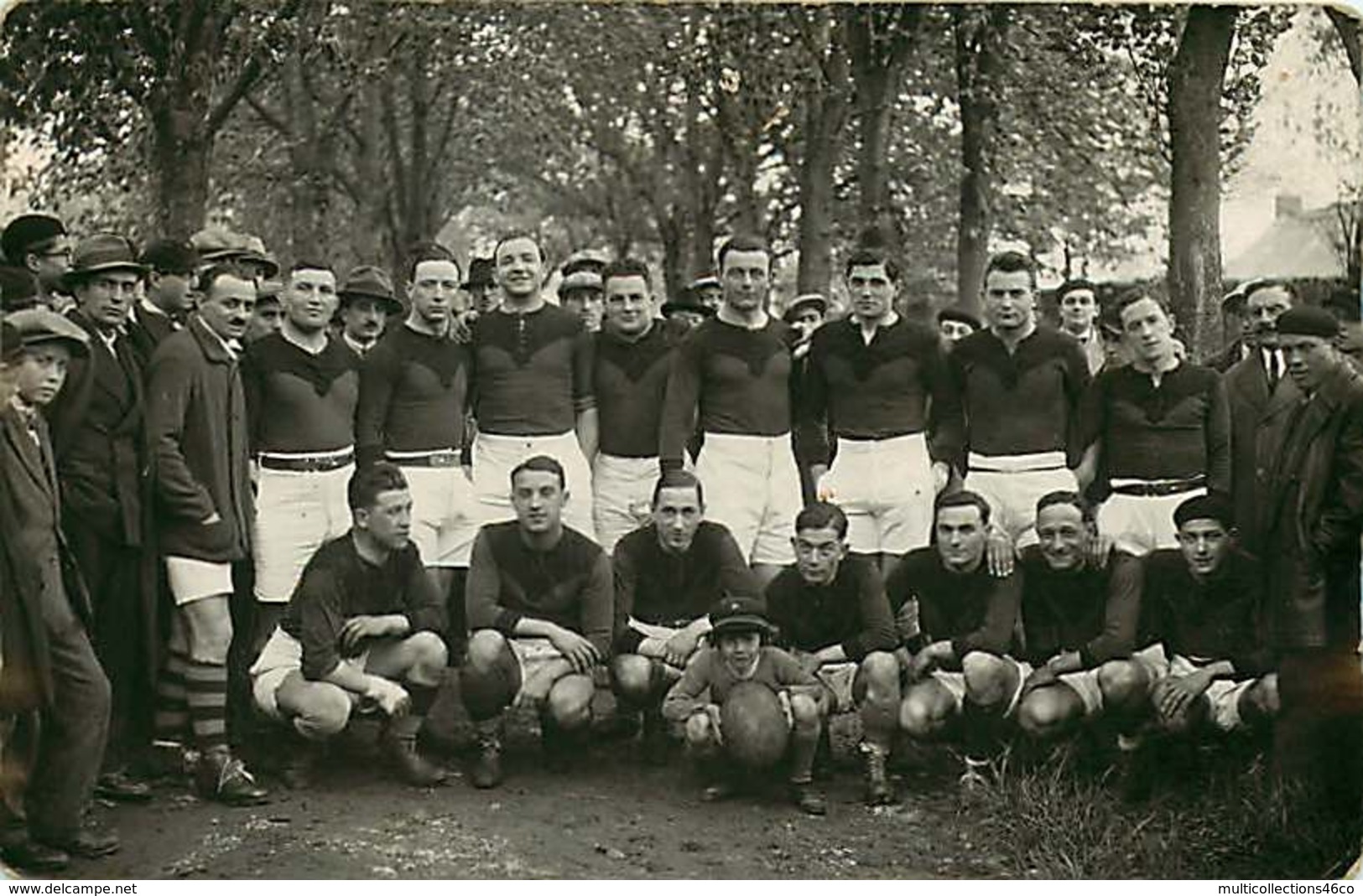 170419A - 12 RODEZ CARTE PHOTO Noyrigat P - Stade Toulousain à Rodez 1931 - Rugby - Rodez