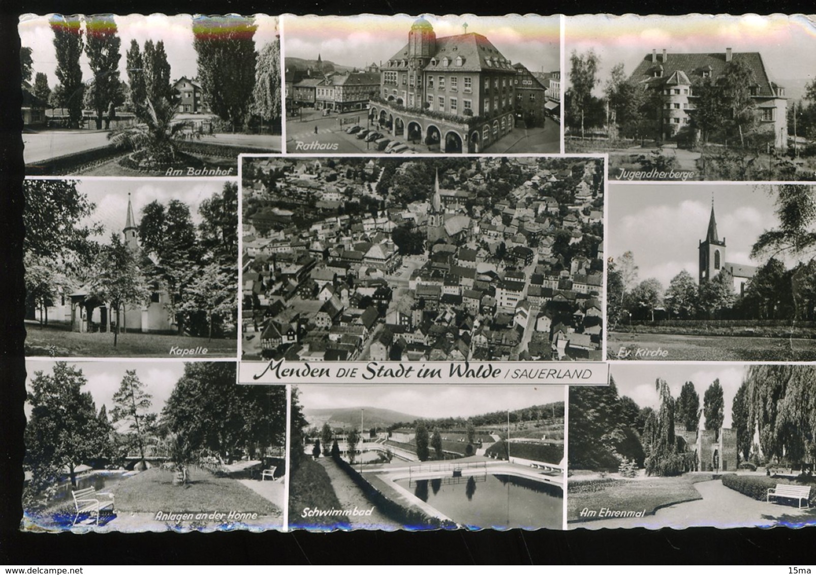 Menden Die Stadt Im Walde Sauerland 1961 Cramers - Menden