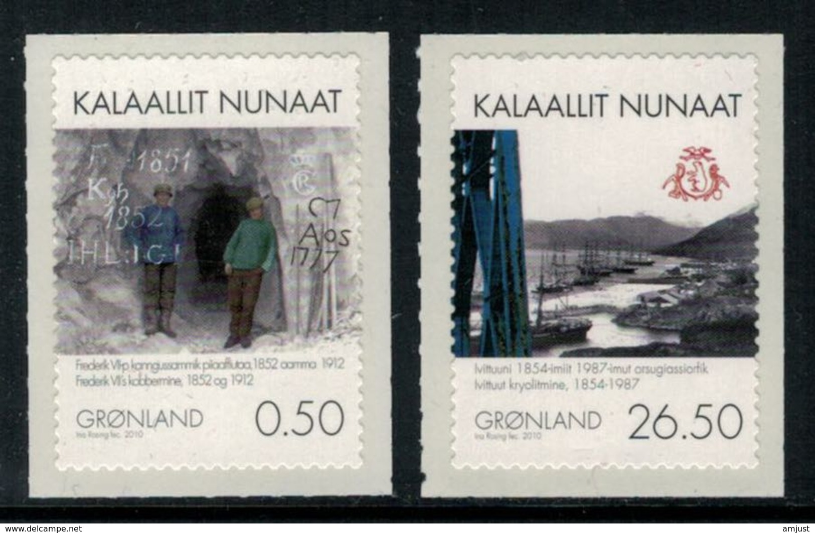 Groenland 2010 // Extraction Minière Au Groenland  Timbres Neufs ** MNH Y&T 546-547 - Neufs