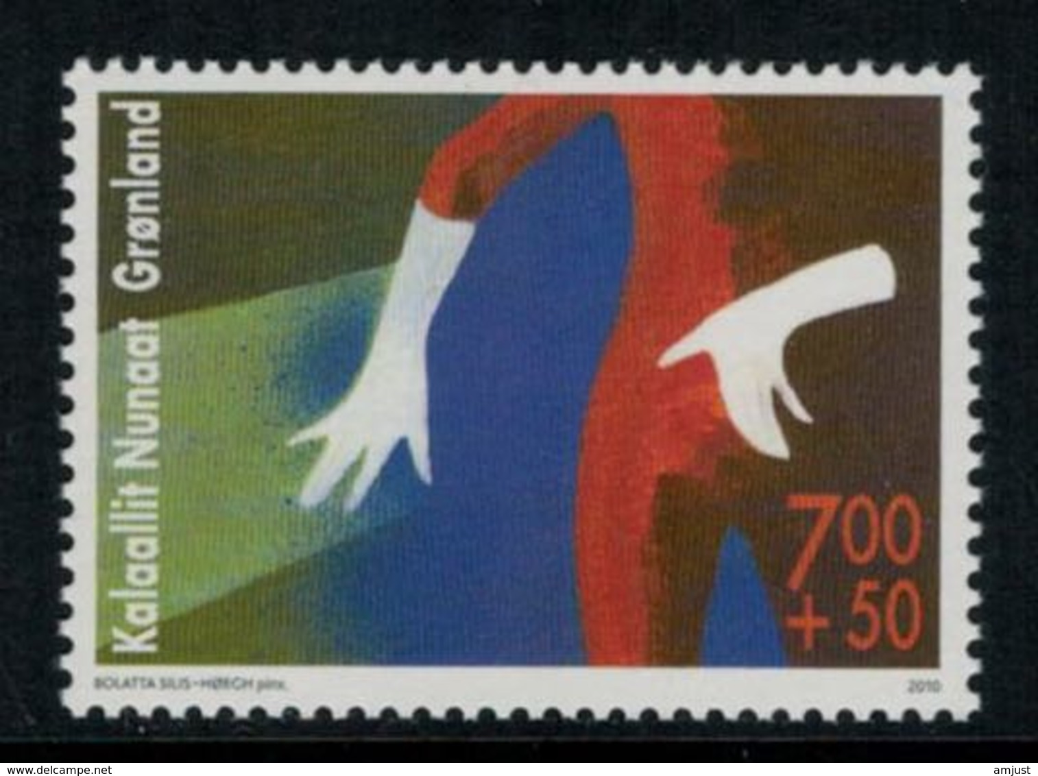 Groenland 2010 // Au Profit Du Théâtre Silamiut Timbre Neuf ** MNH Y&T 537 - Nuovi